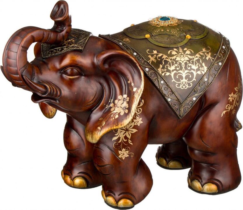 Elefantenfigur als Amulett des Glücks